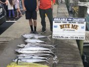 Bite Me Sportfishing Charters, Rough and Rainy but we caught em