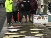 Bite Me Sportfishing Charters, scrappy Hank and his rowdy friends