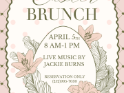 Cafe Pamlico, Easter Brunch