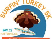 Hatteras Island Events, Surfin' Turkey 5K & Puppy Drum Run