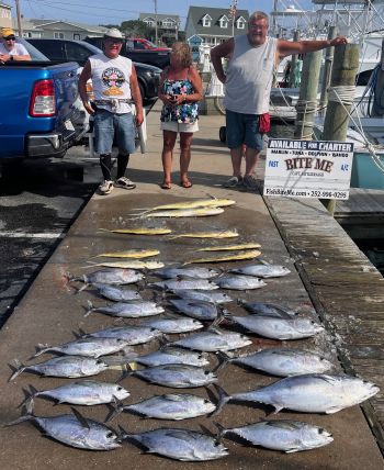 Bite Me Sportfishing Charters, Tuna and Dolphin