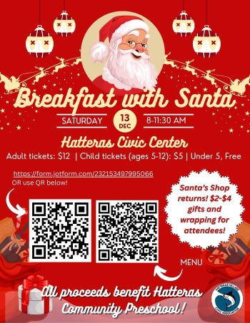 Hatteras Island Events, Breakfast with Santa