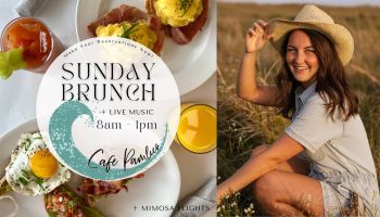 Cafe Pamlico, Sunday Brunch with Live Music by Jackie Burns