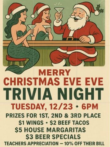 Oceanas Bistro, Trivia Night