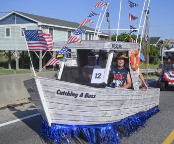 Hatteras Village, July 4th Golf Cart Parade