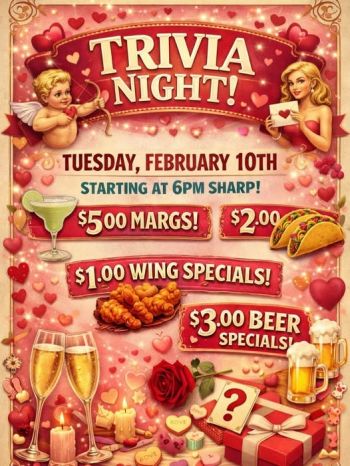 Oceanas Bistro, Trivia Night