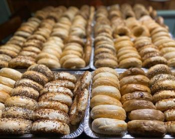 Muffins and Scones, Fresh Baked Bagels