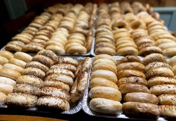 Muffins and Scones, Fresh Baked Bagels