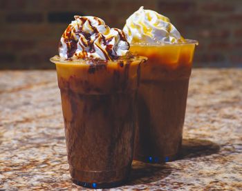 Muffins and Scones, Iced Lattes