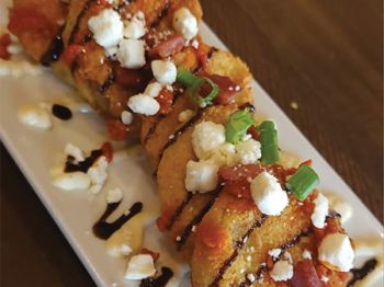 Rusty's Surf & Turf Restaurant on Hatteras Island, Fried Green Tomatoes