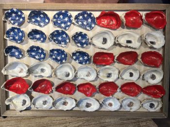 Sticky Bottom Oyster Company, Oyster American Flag