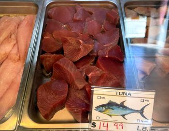 Surf's Up Seafood Market, Local Tuna