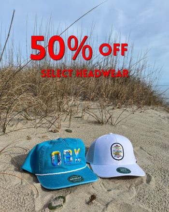 Kitty Hawk Kites, 50% Off Select Headwear