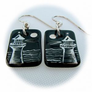 Lighthouse earrings