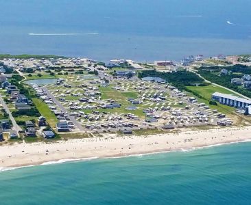 From the ocean to the sound, Camp Hatteras offers a unique camping opportunity