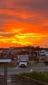 Gorgeous sunsets from every angle.