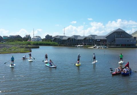 Ocean Air Sports, Explore in a SUP Rental